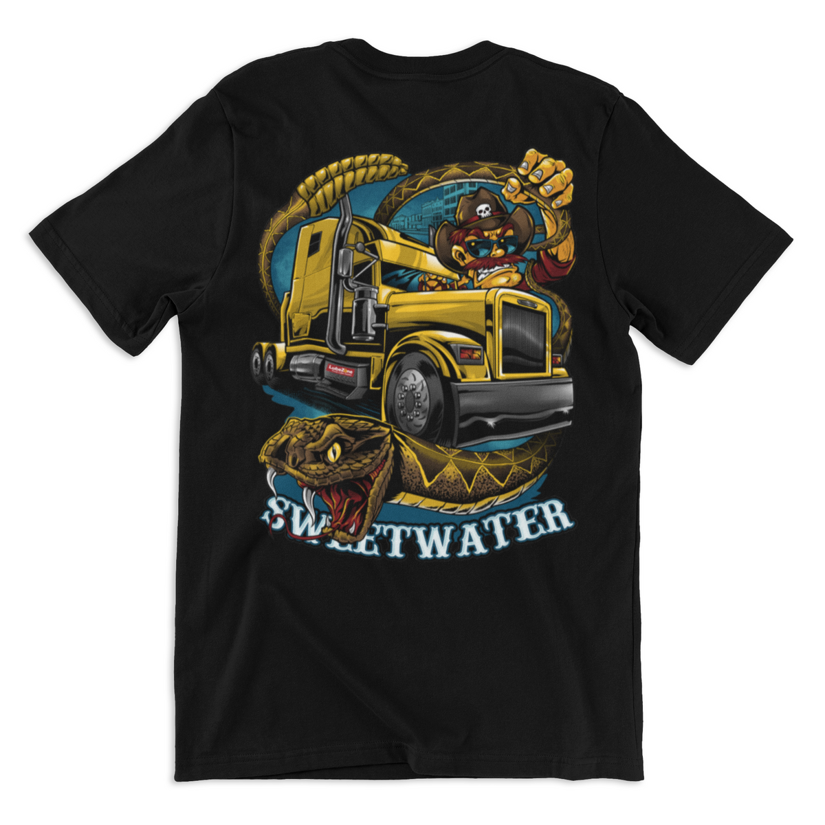 【2plan】Salted Truck Vintage Short Sleeve T-Shirt Sweetwater Trucker T Shirt | Free Shipping Over $75