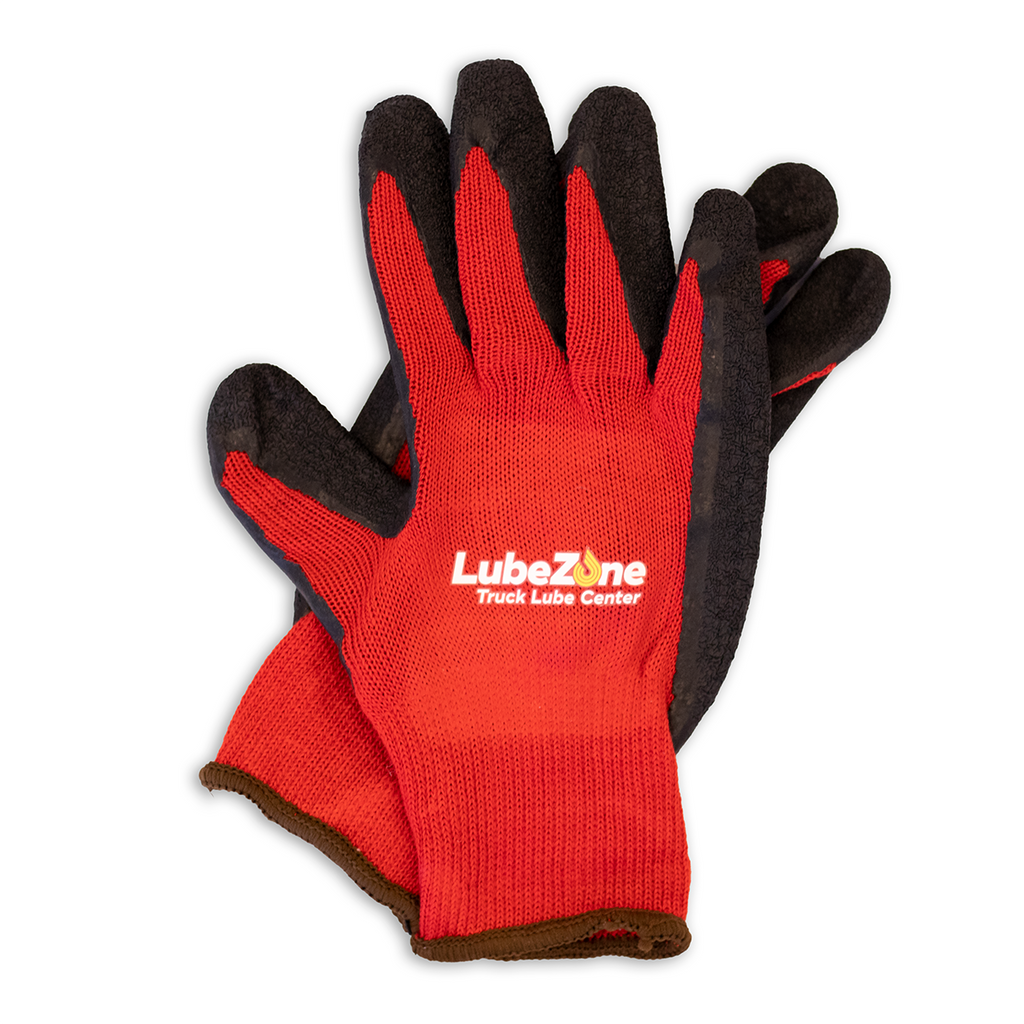 Logo Dipped Work Gloves – LubeZone Apparel